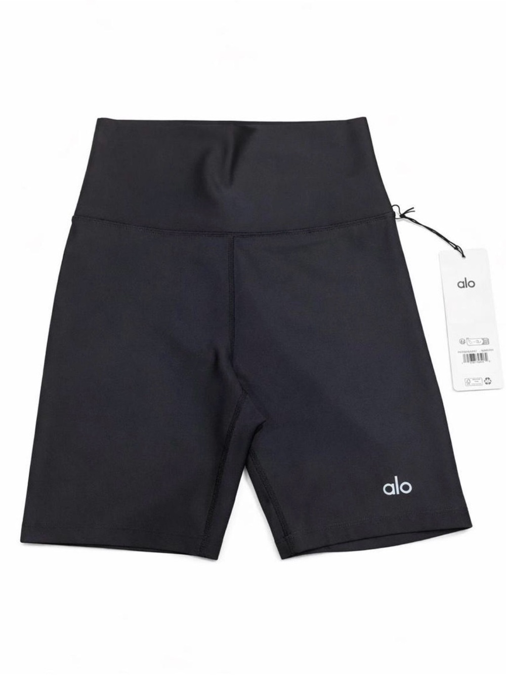 ALO Yoga High-Waist Black Women’s Bike Shorts NWT